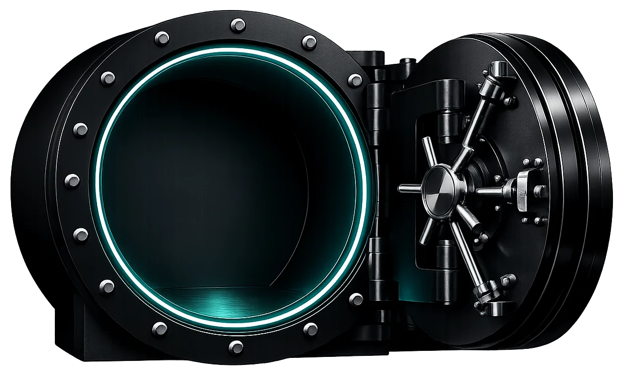TradeFundrr vault holding trader payout certificates